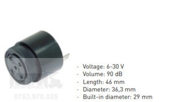 Alarma 6-30V 90dB nacela JLG / JLG Back up alarm buzzer