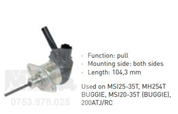Bobina oprire motor Manitou MSI25 35T MH254T BUGGIE MSI20 35T BUGGIE 200ATJ/RC / Manitou engine stop solenoid
