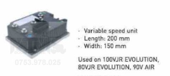 Calculator Manitou 100VJR EVOLUTION 80VJR EVOLUTION 90V AIR / Manitou variable speed unit