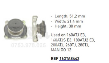 Capac radiator Manitou 160ATJ E3 160ATJS E3 180ATJ2 E3 200ATJ 260TJ 280TJ MAN GO 12 / Manitou radiator cap