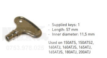 Cheie Manitou 150ATS 150ATS2 160ATJ 160ATJS 165ATJ 165ATJS 180ATJ 200ATJ / Manitou key