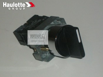 Comutator buton rotativ 2P nacela Haulotte H15SDX H18SDX HA20PX / Rotary switch Haulotte HA-2440304010