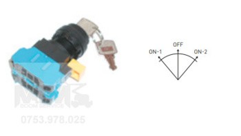 Contact cu cheie ON OFF ON nacela JLG 1532E3 3246E2 1532E 10VP / JLG ignition switch with key