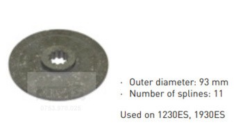 Disc frana electrica nacela JLG 1230ES 1930ES / JLG electric brake disc