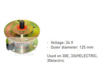 Frana electrica 24V nacela JLG 30E 3369ELECTRIC 30electric / JLG electric brakes