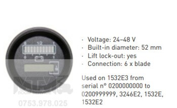 Indicator baterie 24 -48V nacela JLG 1532E3 3246E2 1532E 1532E2 / JLG battery indicator