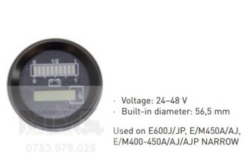 Indicator baterie 24 48V nacela JLG E600J JP E M450A AJ E M400 450A AJ AJP NARROW / JLG battery indicator