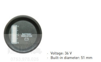 Indicator baterie 36V nacela JLG / JLG battery indicator