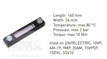 Indicator de nivel vertical nacela JLG 3369 ELECTRIC 10VP AM 19 9MP 20AM15VPSP 15DVL SSV10 / JLG vertical level indicator
