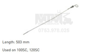 Indicator nivel de ulei Manitou 100SC 120SC / Manitou engine oil level gauge