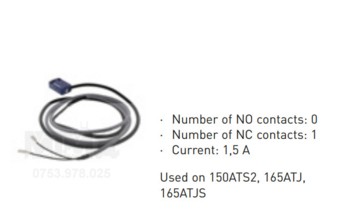 Intrerupator de limita 1,5 A Manitou 150ATS2 165ATJ 165ATJS / Manitou limit switch