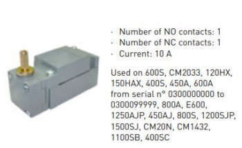 Limitator 10A nacela JLG 800A E600 1250AJP 450AJ 800S 1200SJP 1500SJ CM20N CM1432 1100SB 400SC / JLG limit switch