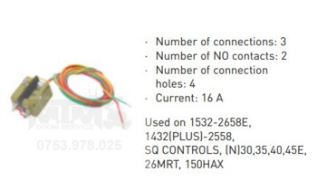 Microintrerupator 16A nacela JLG 1532 2658E 1432 PLUS 2558 N 30 35 40 45E 26MRT 150HAX / JLG mocroswitch