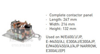 Panou complet de contactoare nacela JLG M E600 J JP E M450 AJ E300AJ E300AJP E M400 450 AJ AJP NARROW E300A J P / JLG complete contactor panel