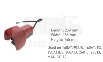 Pedala acceleratie Manitou 160ATJPLUS 160ATJE3 180ATJE3 200ATJ 260TJ 280TJ MAN GO 12 /  Manitou throttle pedal