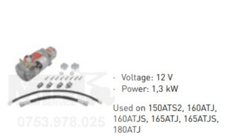Pompa hidraulica 12 V 1,3 kW Manitou 150ATS2 160ATJ 160ATJS 165ATJ 165ATJS 180ATJ / Manitou hydraulic pump