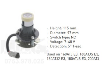Senzor de inclinare 7–48 V Manitou 160ATJ E3 160ATJS E3 180ATJ2 E3 180ATJS E3 200ATJ / Manitou tilt sensor