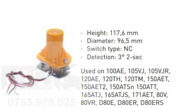 Senzor de inclinare Manitou 105VJR 120AE 120TH 120TM 150AET 150AET2 / Manitou tilt sensor