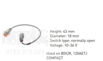 Senzor de proximitate 10-36V Manitou 80VJR 120AETJ COMPACT / Manitou proximity sensor